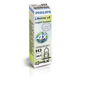 43-1349 | Philips LongLife EcoVision H3-pirn, 12 V, 55 W