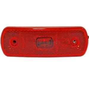 48-1189 | Ääretuli punane 12 V-24 V LED 11 cm