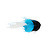 54-7820 | Eumer SpinTube Pike 45 g fast sink lendõng must/sinine/valge