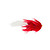 54-7829 | Eumer SpinTube Pike 45 g fast sink lendõng punane/valge
