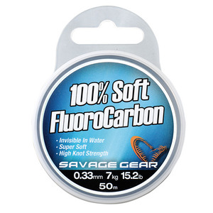 55-01845 | Savage Gear Soft floorkarboon tross 0,39 mm 35 m