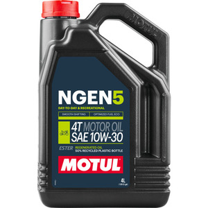 59-00765 | Motul NGEN 5 10W-30 4T sünteetiline mootoriõli mootorratastele, 4 l