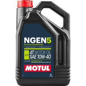 59-00767 | Motul NGEN 5 10W-40 4T sünteetiline mootoriõli mootorratastele, 4 l