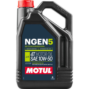 59-00769 | Motul NGEN 5 10W-50 4T sünteetiline mootoriõli mootorratastele, 4 l
