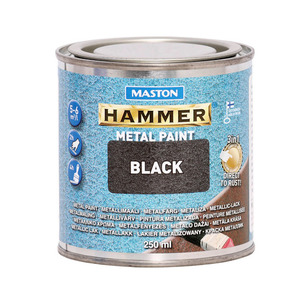 60-00591 | Hammer metallivärv, vasaralakk, must, 250 ml