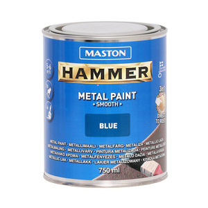 60-00604 | Hammer metallikaitsevärv, sile, sinine, 750 ml