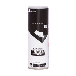 60-00625 | RUBBERcomp kummivärv matt must 400 ml