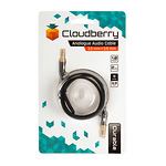 Cloudberry-35-mm-audiokaabel-1-m-must