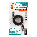 Cloudberry-Lightning-USB-kaabel-2-m-must
