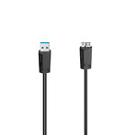 Hama-USB-kaabel-USB-A-isane---Micro-USB-30-isane-USB-30-5-Gbits-075-m
