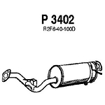 14-3461 | Summuti vaheosa Mazda E2200 97->