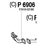 14-6849 | Eesmine summutitoru Avensis-1,6i -00 