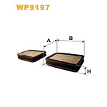19-2184 | Salongiõhufilter MB-E W211 20x18 (paar)