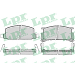 22-1197 | Piduriklotside komplekt Subaru Leone