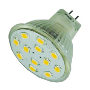 38-7291 | Kama Fritid 12 SMD-LED-lamp, 10—30 V, 2,1 W, MR11/G4 sokkel, 2733 K