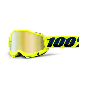 40-15026 | 100% Accuri 2 Yellow sõiduprillid, kuldne peegelklaas