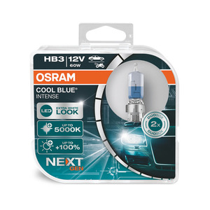 43-00221 | Osram CoolBlue Intense NextGen HB3-pirnid, 2 tk,  12 V/60 W