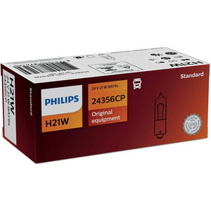43-00260 | Philips pirn 24 V H21W BAY9S 10 tk