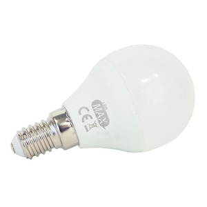 43-00263 | LED Max väike ümarlamp, G45/E14, 3 W, 250 lm, 3000 K, 2 tk
