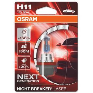 43-1867 | Osram Night Breaker Laser H11-pirn +150% 12 V / 55 W