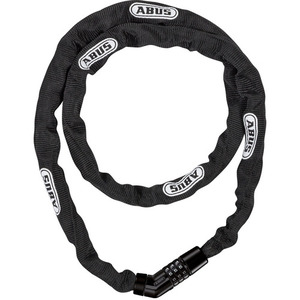 45-00208 | Abus Steel O Chain jalgratta koodiga kettlukk, must