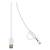 47-3899 | Sünkroonimis- ja laadimiskaabel mikroUSB + Apple Lightning 1 m