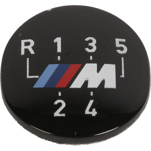 48-00231 | Käigukangi nupu embleem 5 käiku BMW M-sport originaal