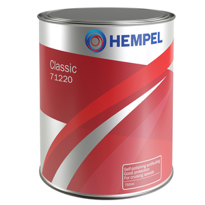 50-00354 | Hempel Classic kattumisvastane värv, must, 0,75 l
