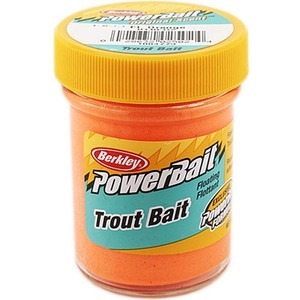 54-1136 | Berkley PowerBait Trout söödapasta Fluo Orange 50 g