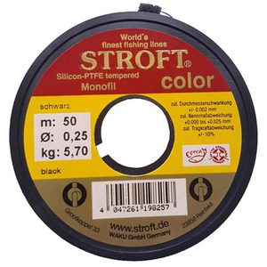 55-01361 | Stroft Black talipüüginöör 50 m 0,22 mm 4,7 kg