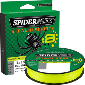 55-09687 | Spiderwire Stealth Smooth 8 õngenöör 150 m 0,09 mm 7,5 kg fl. kollane