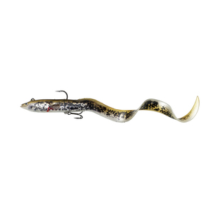 55-12364 | Savage Gear Rigged Real Eel 30 cm värv Olive Pearl