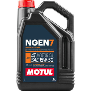 59-00777 | Motul NGEN 7 15W-50 4T sünteetiline mootoriõli mootorratastele, 4 l