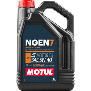 59-00779 | Motul NGEN 7 5W-40 4T sünteetiline mootoriõli mootorratastele, 4 l
