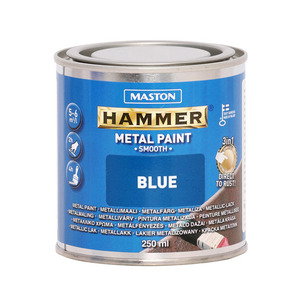 60-00588 | Hammer metallikaitsevärv, sile, sinine, 250 ml