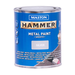 60-00601 | Hammer metallikaitsevärv, sile, hõbe, 750 ml