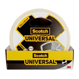 60-0722 | Scotch® Supreme niiskuskindel teip valge 25 m x 48 mm
