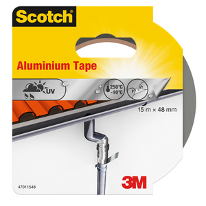 60-0728 | Scotch alumiiniumteip, 15 m x 48 mm