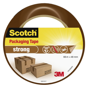 60-0746 | Scotch pruun pakkimisteip, 66 m x 48 mm