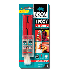 60-5317 | Bison Epoxy 5 Minutes kiirepoksiidliim, 24 ml