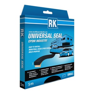 60-5354 | RK EPDM-universaaltihend, must, 5 x 10 mm x 5 m