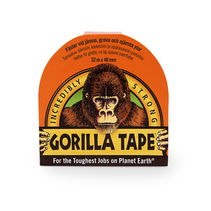 60-6289 | Gorilla teip, must, 48 mm x 32 m