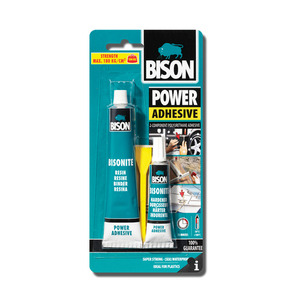 60-9110 | Bison Power Adhesive kahekomponentne polüuretaanliim 65 ml