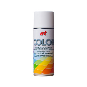 60-9409 | AT-Color aerosoolvärv, läikiv valge, 400 ml