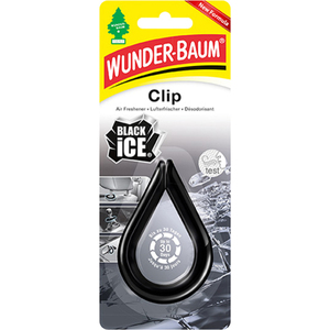 65-01801 | Wunderbaum õhuvärskendaja "Clip" Black Ice