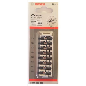 70-01001 | Bosch Impact kruviotsik lööktrellile T20 25 mm 8 tk