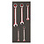 70-01220 | Bahco FF1E3010EH 5-osaline narrega lehtsilmusvõtmete komplekt tööriistakärule, 8