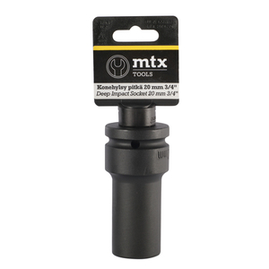 70-02476 | MTX Tools pikk jõupadrun, 20 mm, 3/4"