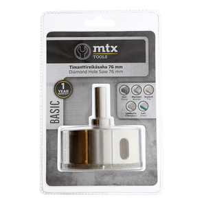 70-04168 | MTX Tools Basic teemantkattega augusaag, 76 mm