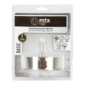 70-04174 | MTX Tools Basic teemantkattega augusaag, 105 mm